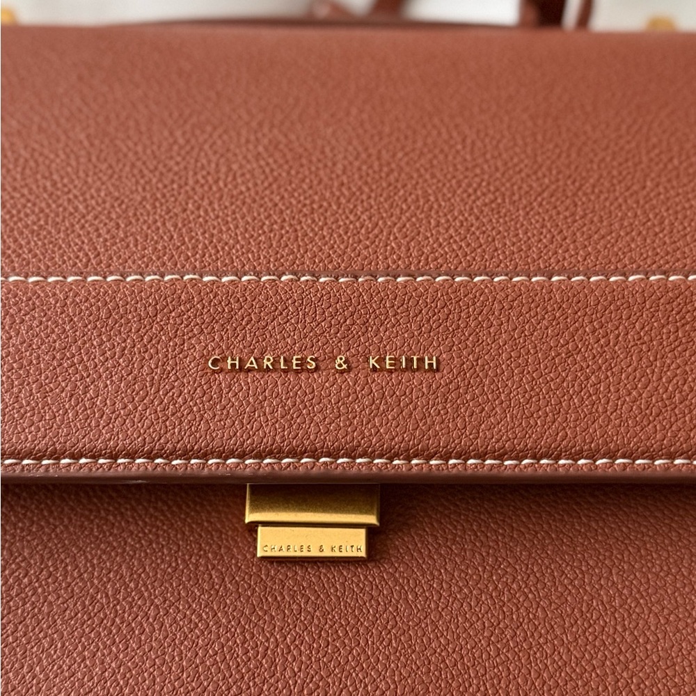 Charles & Keith Tan Shoulder Bag